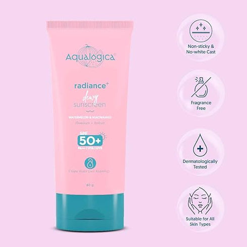 Aqualogica Radiance+ Dewy Sunscreen